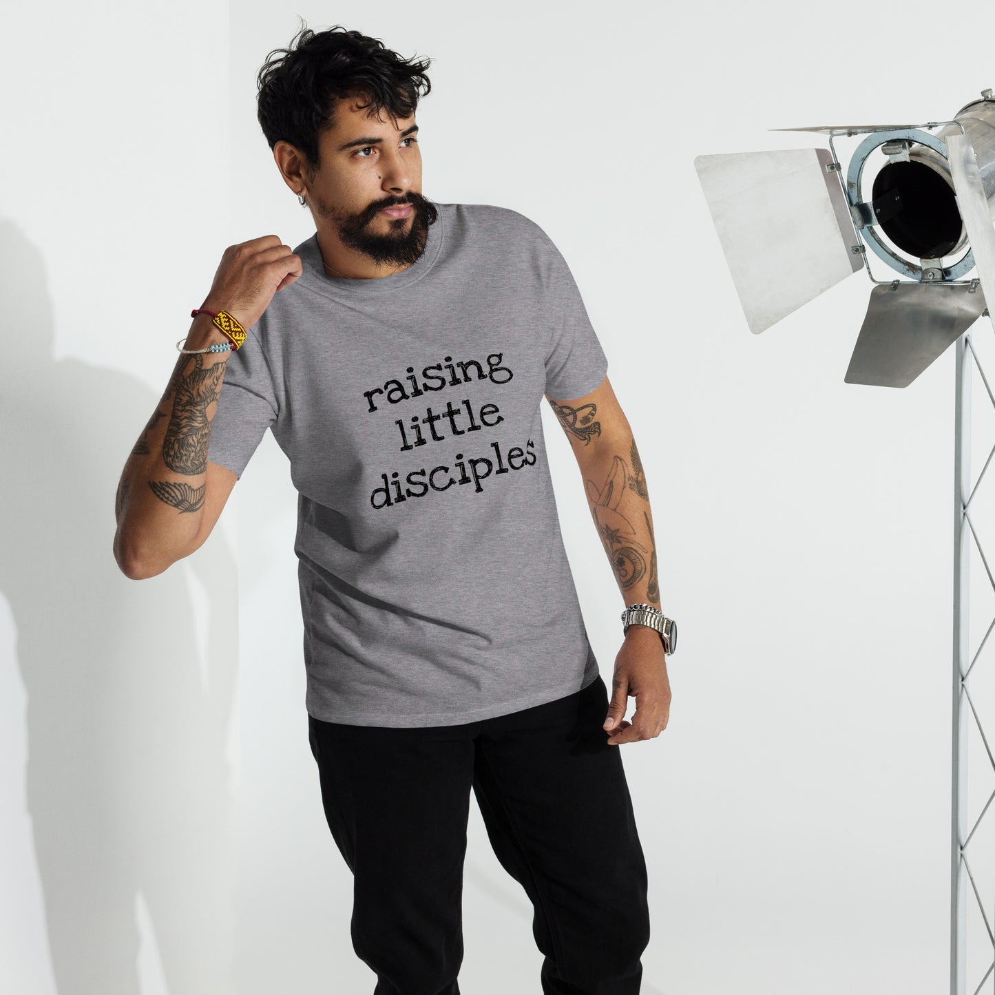 Mens Tshirt - Raising Little Disciples