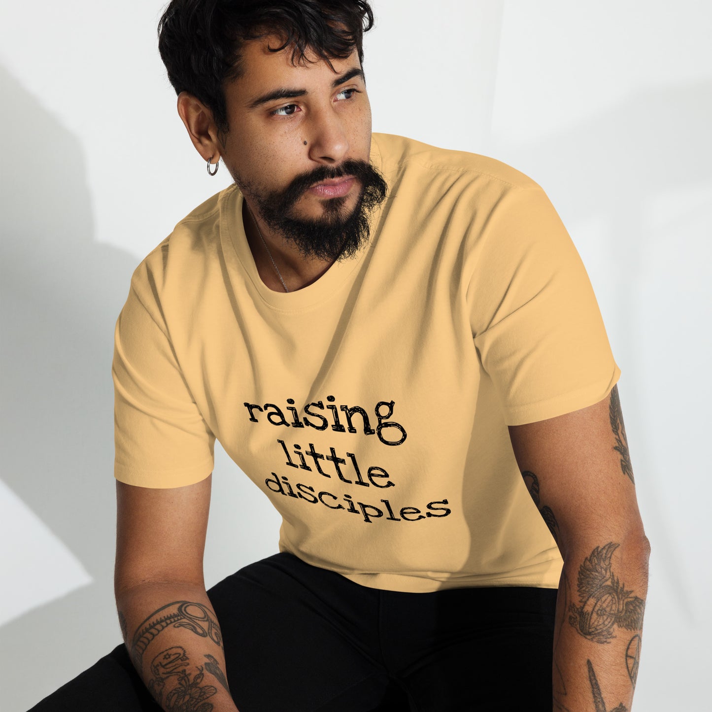 Mens Tshirt - Raising Little Disciples